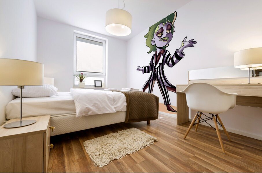Beetlejuice 37 Mural print