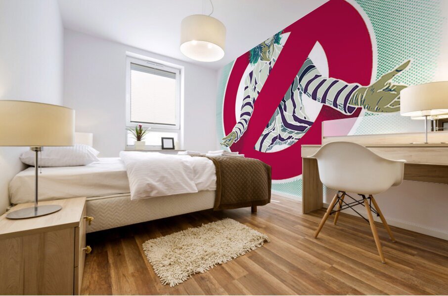 Beetlejuice 40 Mural print