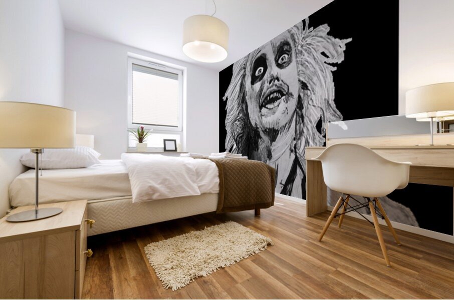 Beetlejuice 47 Mural print