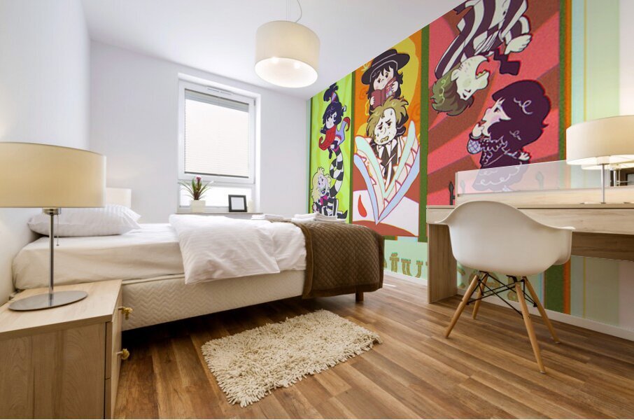 Beetlejuice 55 Mural print