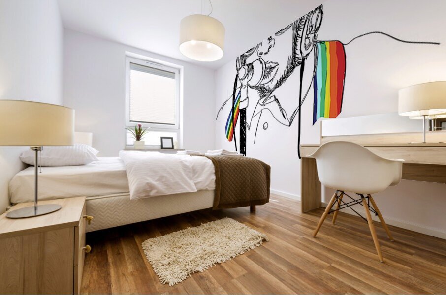 Beetlejuice 60 Mural print