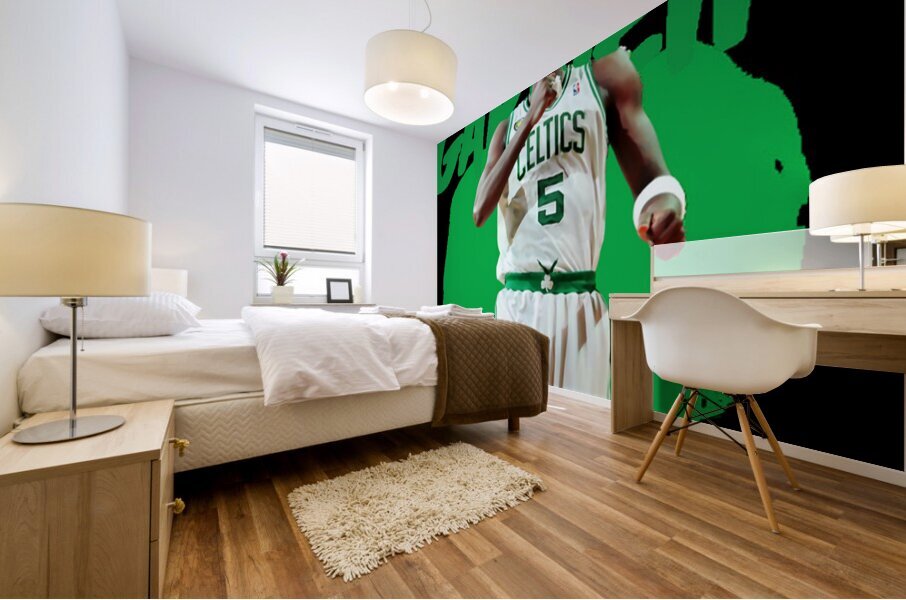 Boston Celtics 5 Mural print