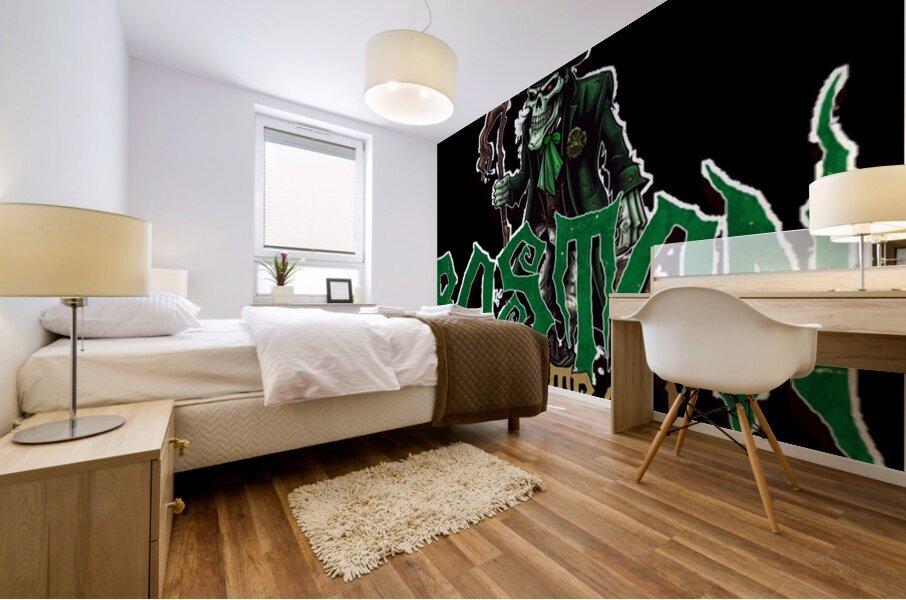 Boston Celtics 33 Mural print