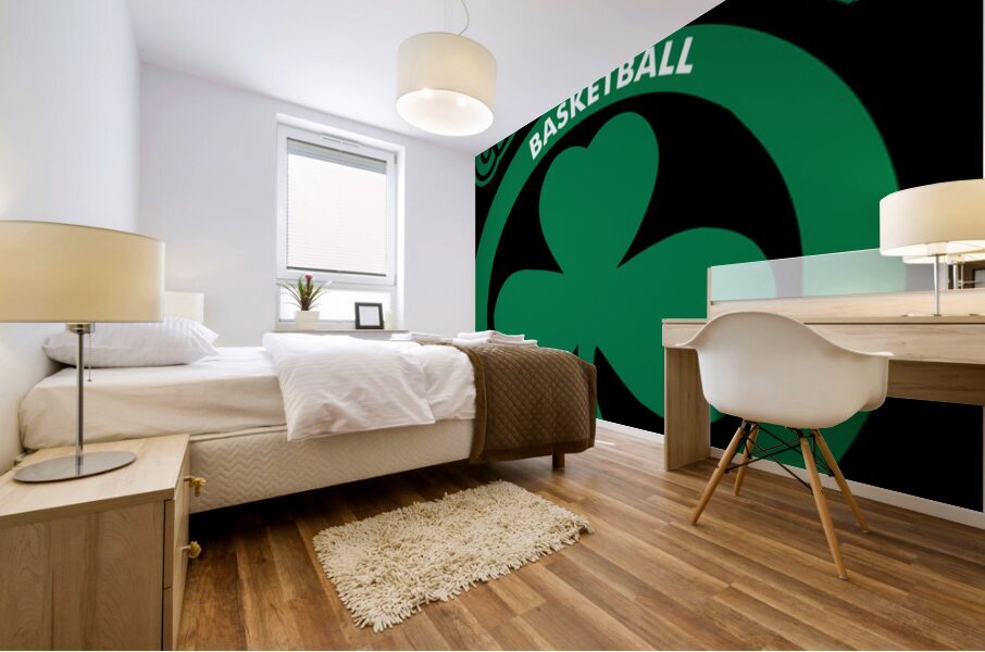 Boston Celtics 39 Mural print