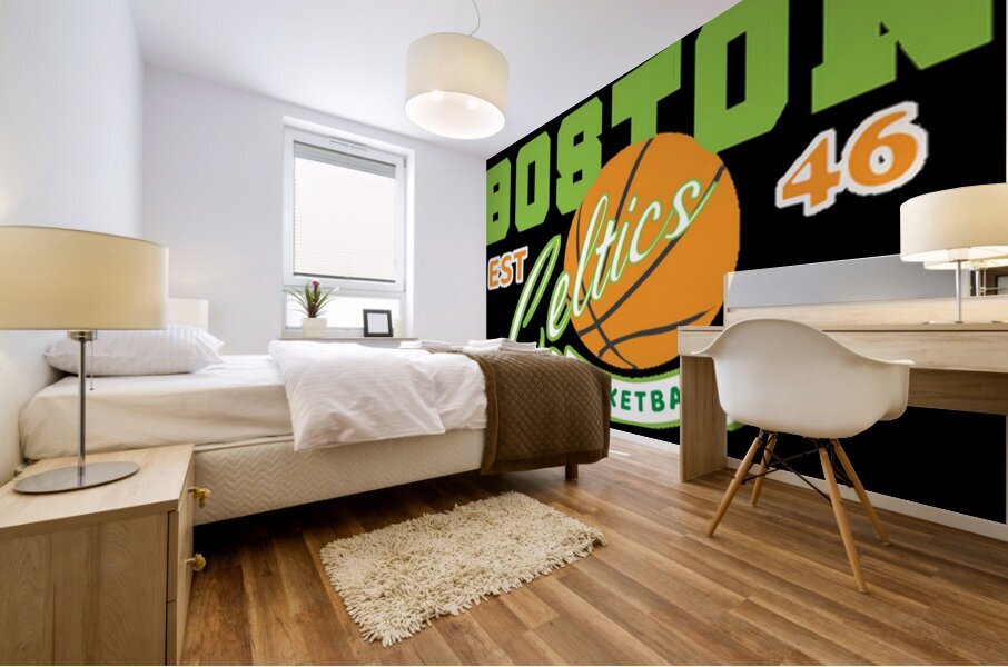 Boston Celtics 40 Mural print