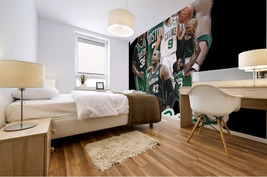 Boston Celtics 49 Mural print