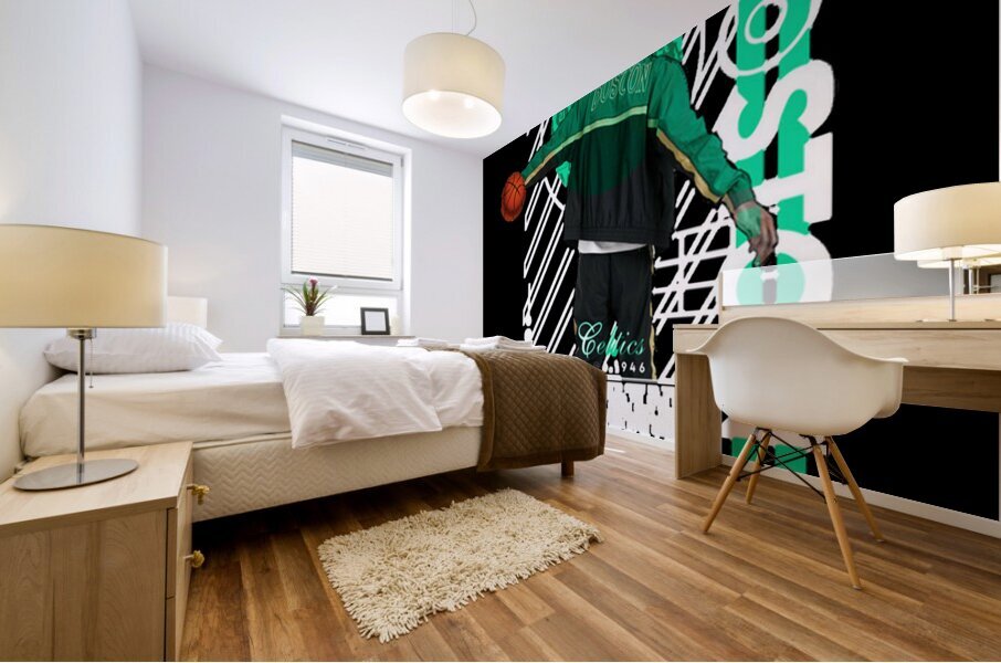 Boston Celtics 59 Mural print