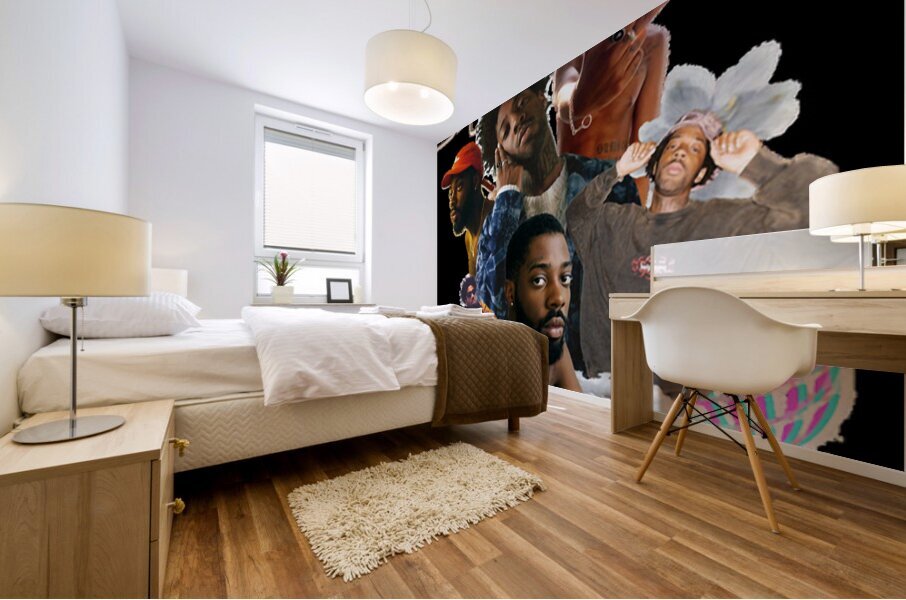 brent faiyaz 21 Mural print