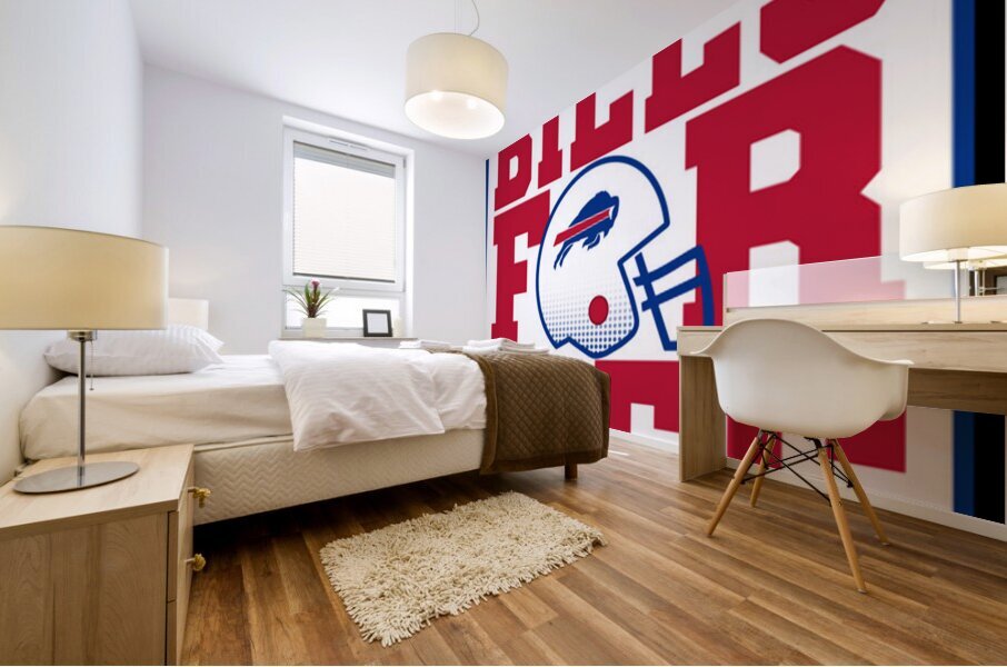 Buffalo Bills 4 Mural print