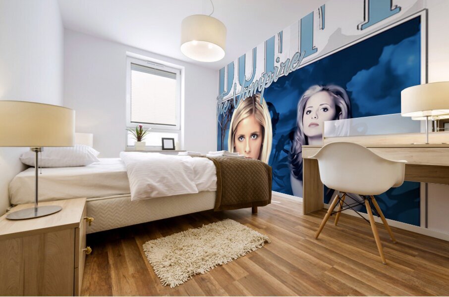 buffy the vampire slayer 13 Mural print