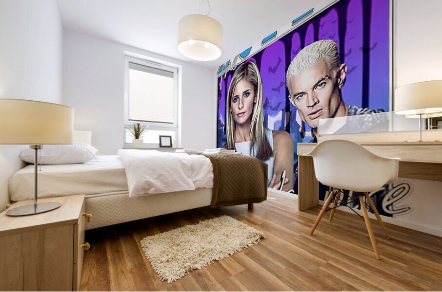 buffy the vampire slayer 21 Mural print