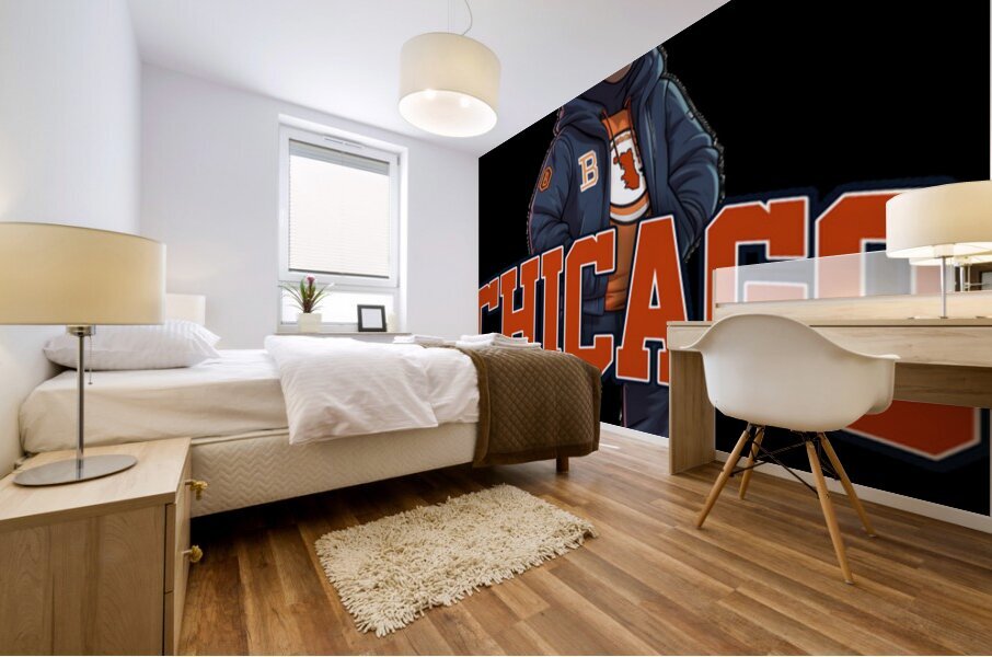 Chicago Bears 8 Mural print