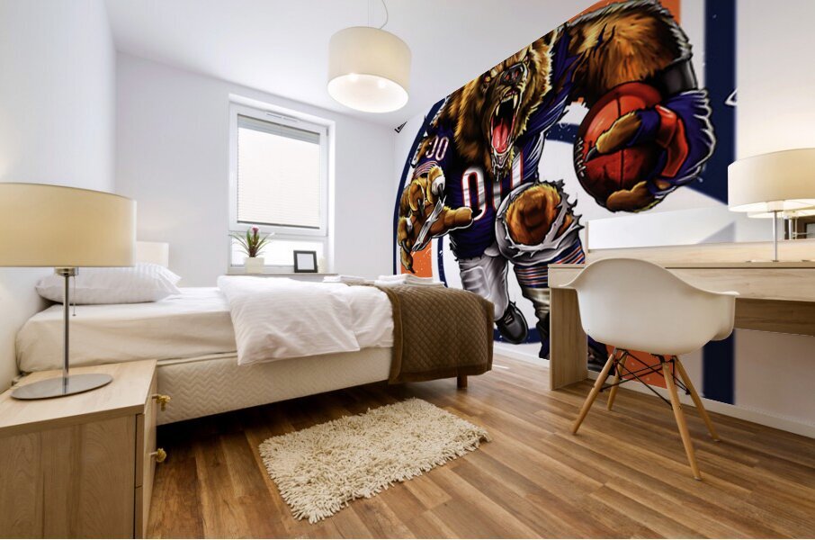 Chicago Bears 15 Mural print