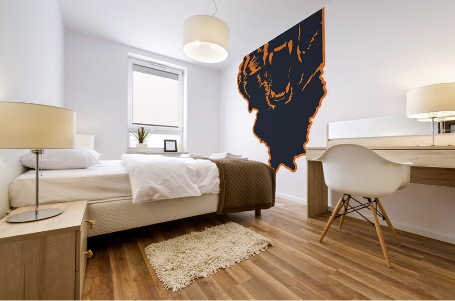 Chicago Bears 16 Mural print