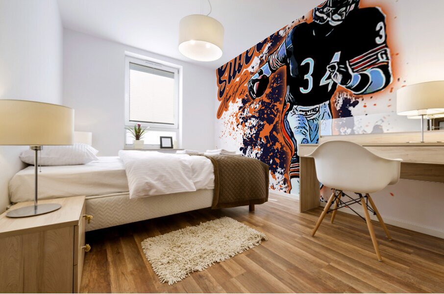 Chicago Bears 17 Mural print