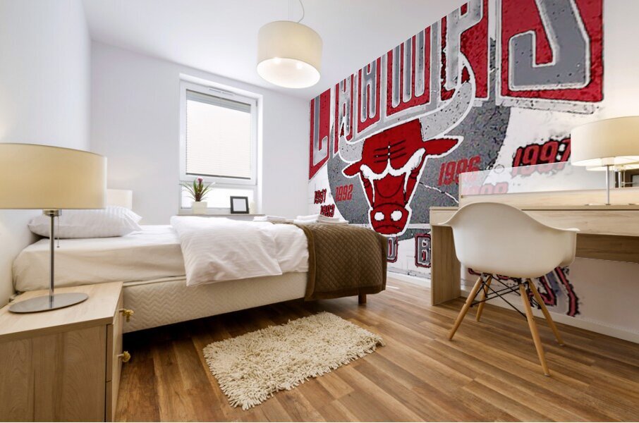 Chicago Bulls 51 Mural print