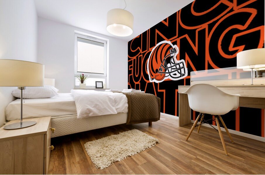 Cincinnati Bengals 2 Mural print