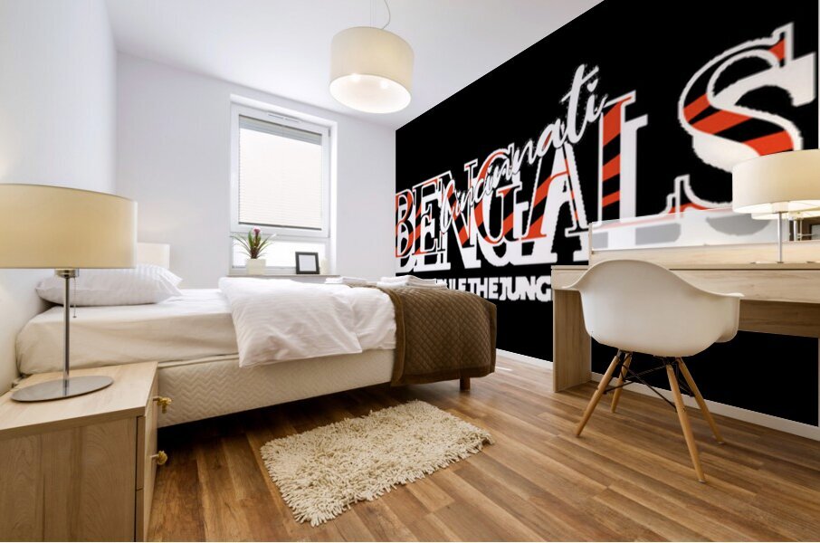 Cincinnati Bengals 4 Mural print