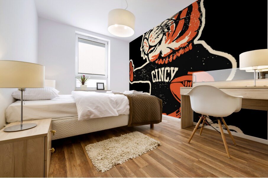 Cincinnati Bengals 17 Mural print