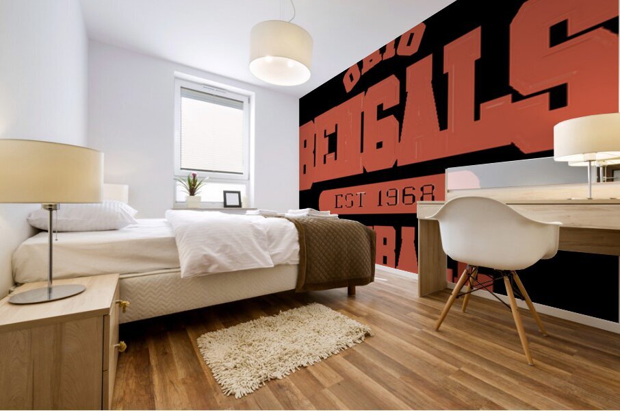 Cincinnati Bengals 21 Mural print