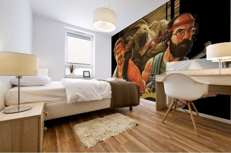 Contra 16 Mural print