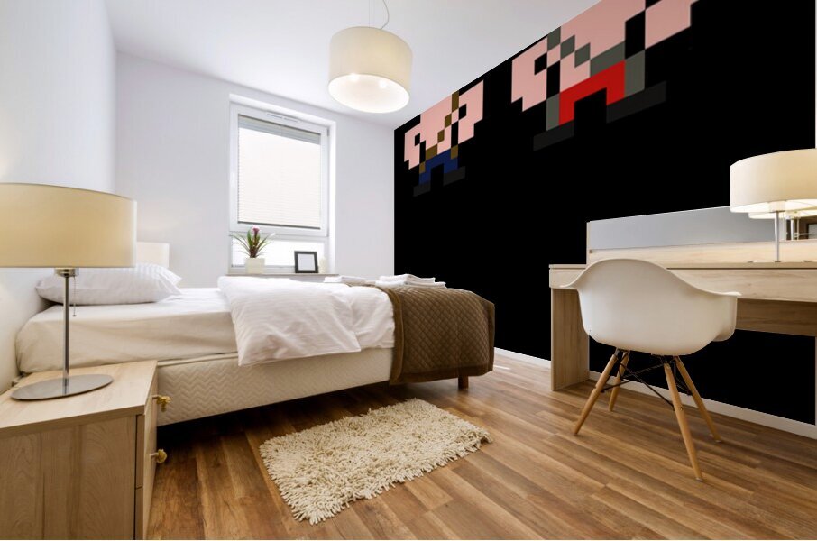 Contra 38 Mural print