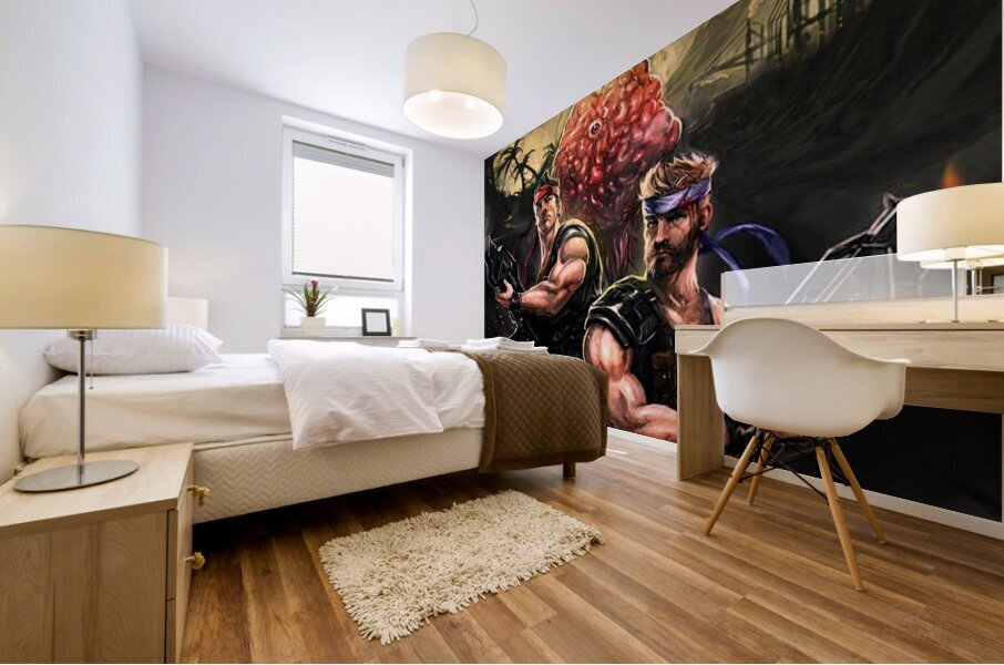 Contra 4 Mural print