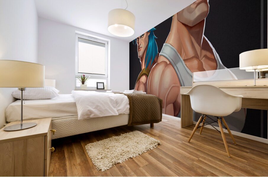 Contra 7 Mural print