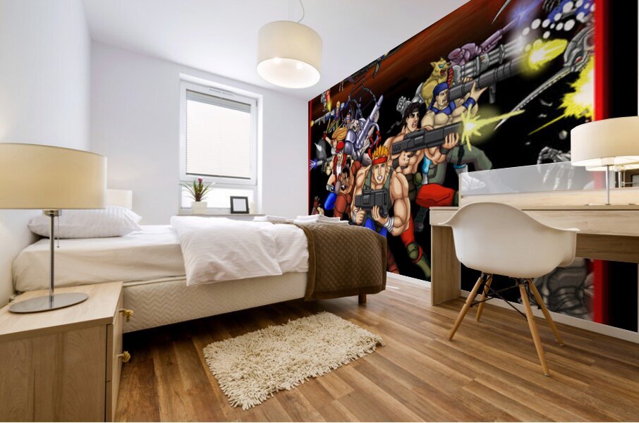 Contra 10 Mural print