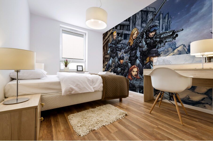 Contra 11 Mural print