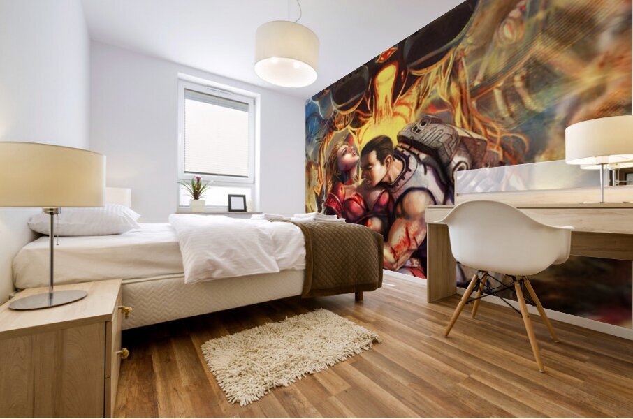 Contra 14 Mural print