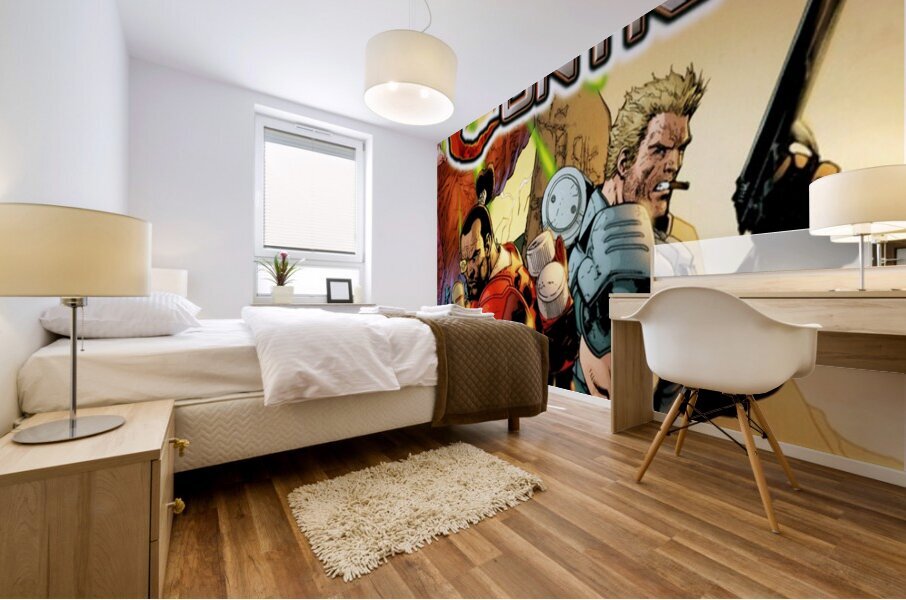 Contra 22 Mural print
