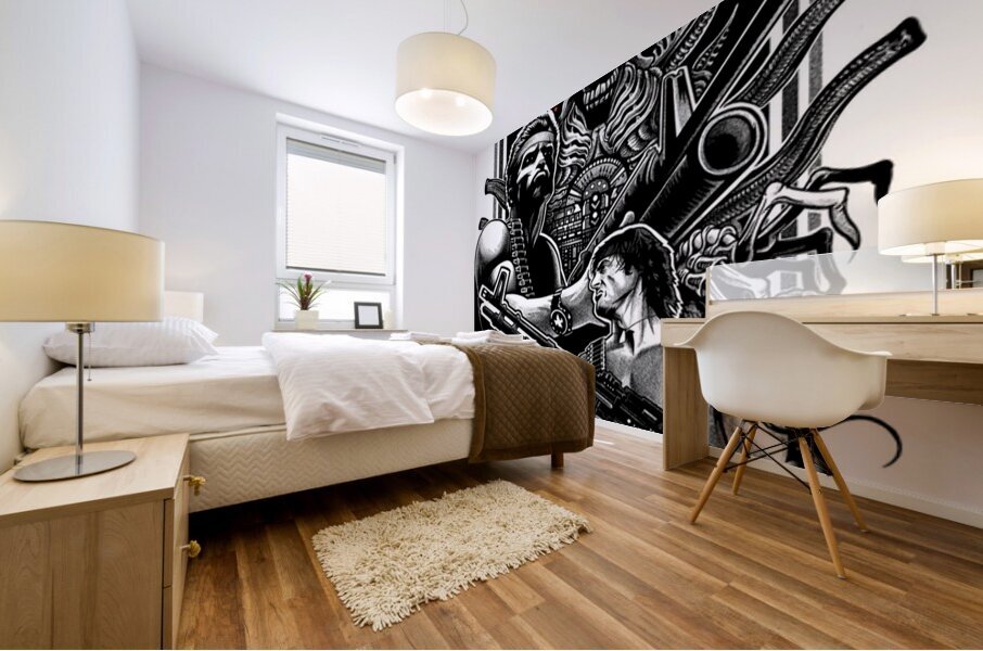 Contra 23 Mural print