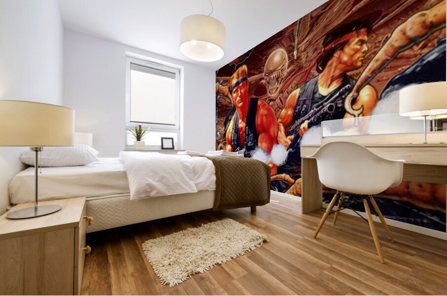 Contra 28 Mural print