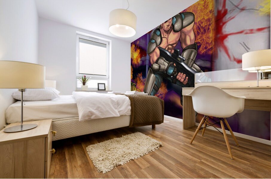 Contra 29 Mural print