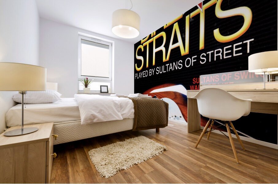 Dire Straits 9 Mural print