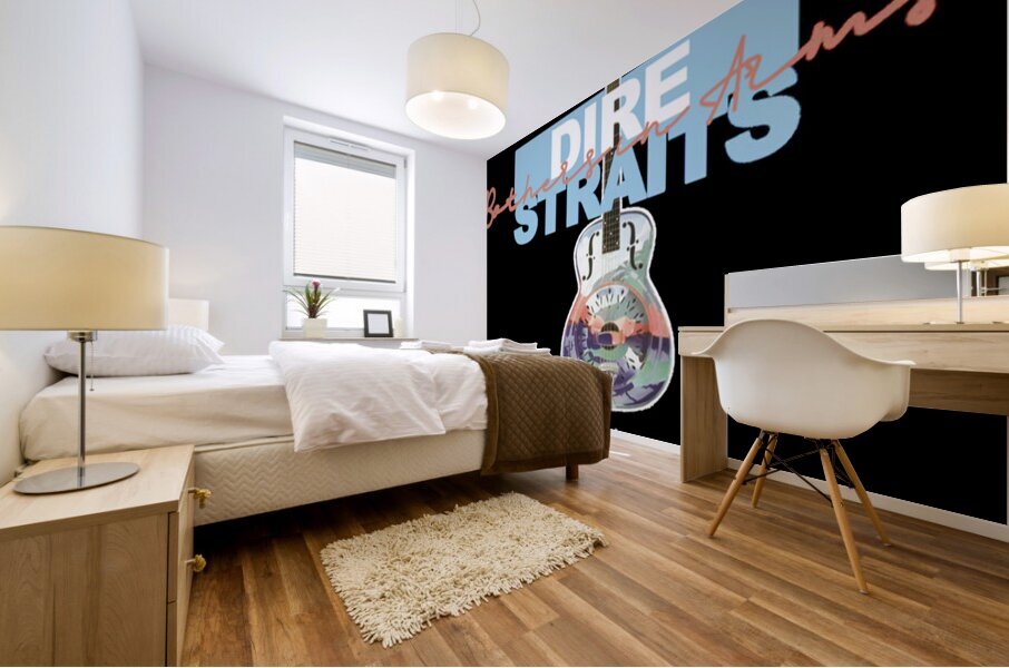 Dire Straits 41 Mural print