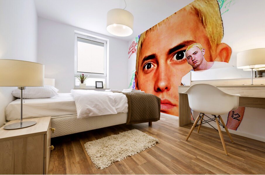 Eminem 13 Mural print