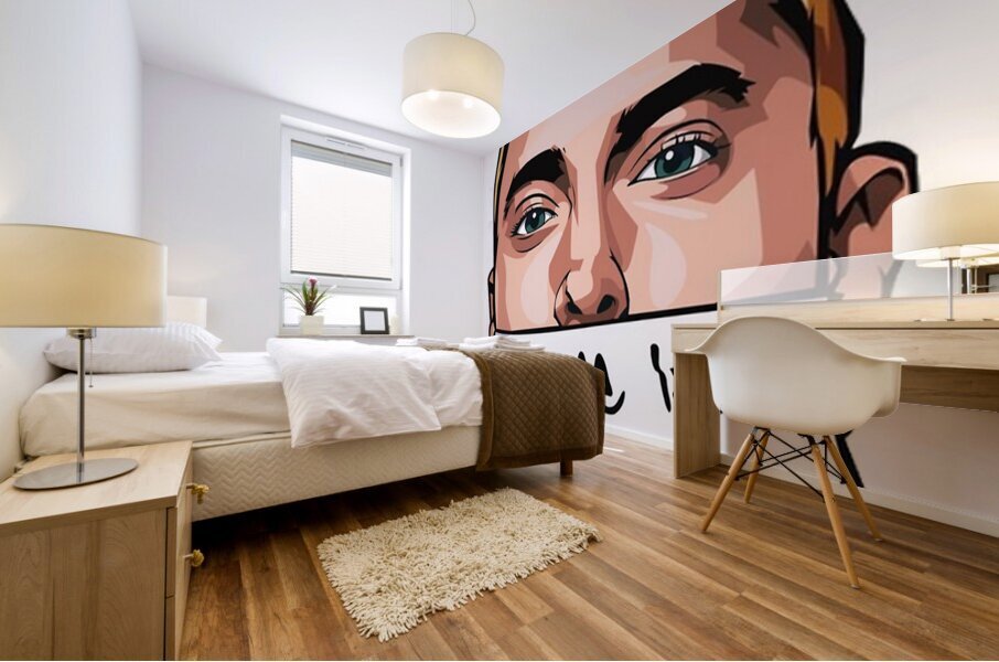 Eminem 16 Mural print