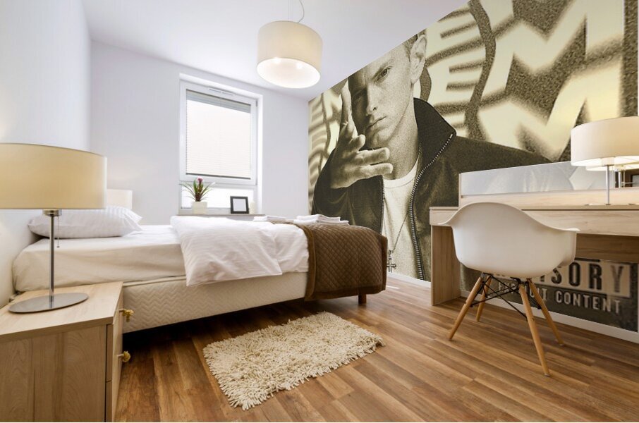 Eminem 22 Mural print
