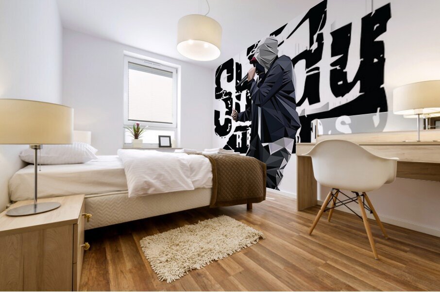 Eminem 28 Mural print