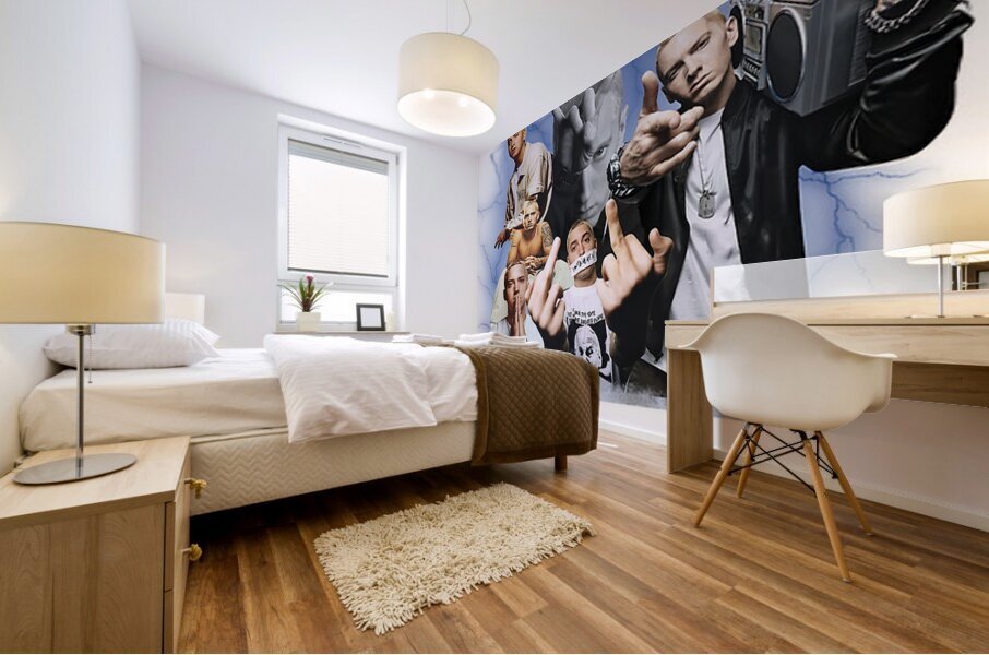 Eminem 36 Mural print
