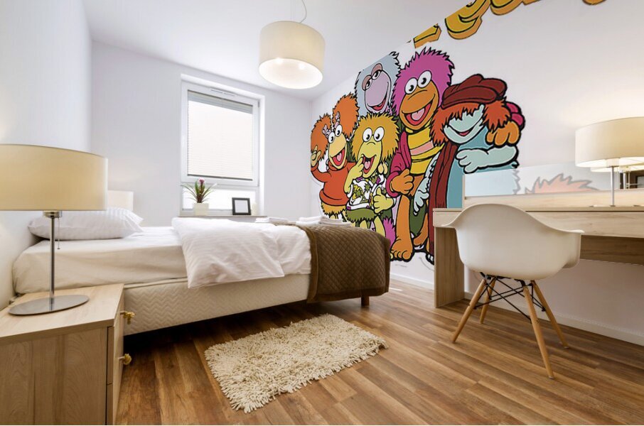 fraggle 1 Mural print