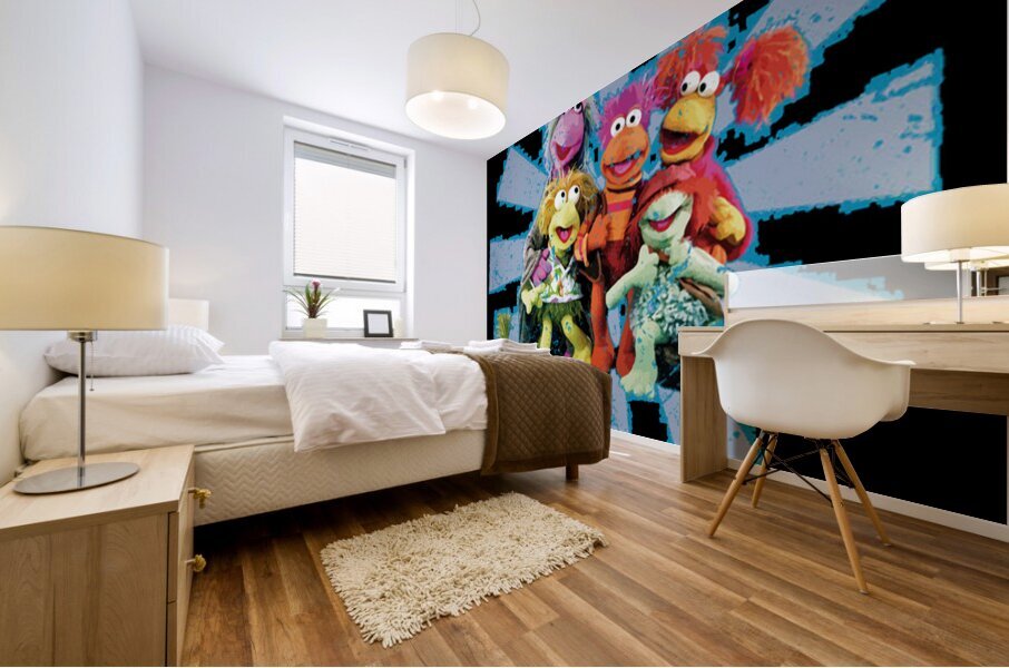 fraggle 2 Mural print