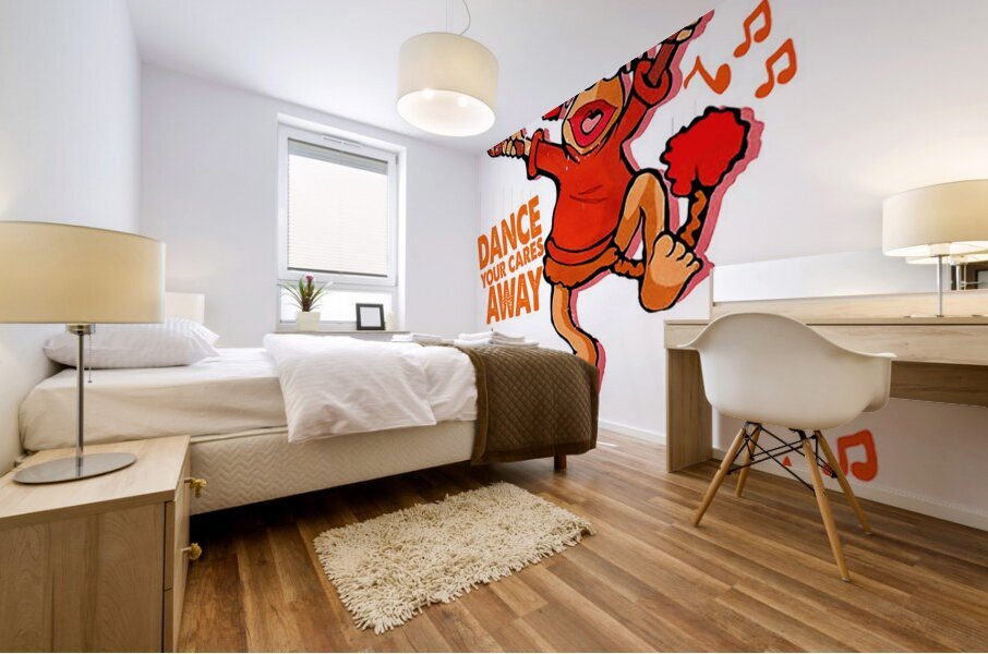 fraggle 6 Mural print