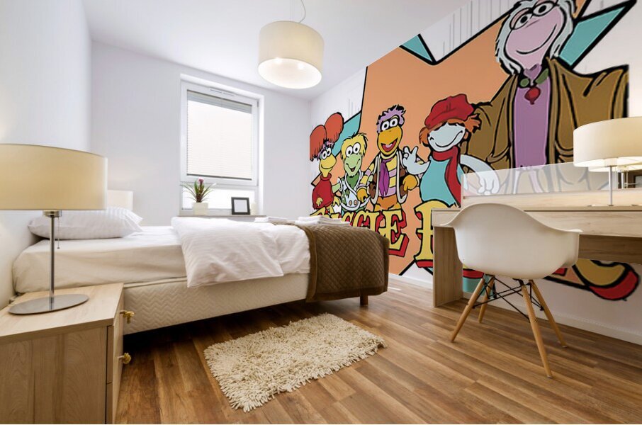 fraggle 15 Mural print