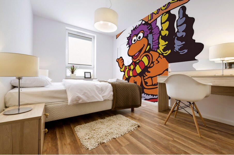 fraggle 21 Mural print