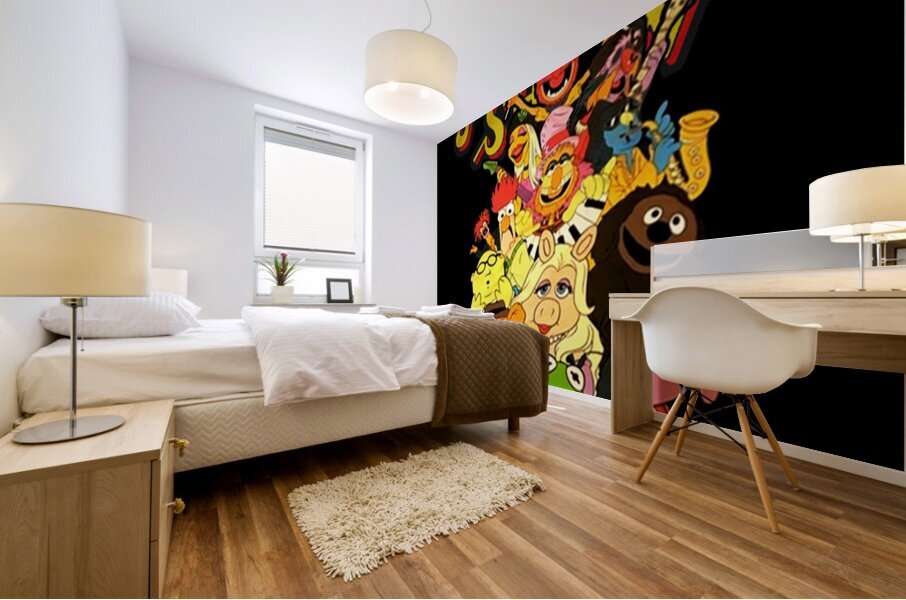 fraggle 23 Mural print