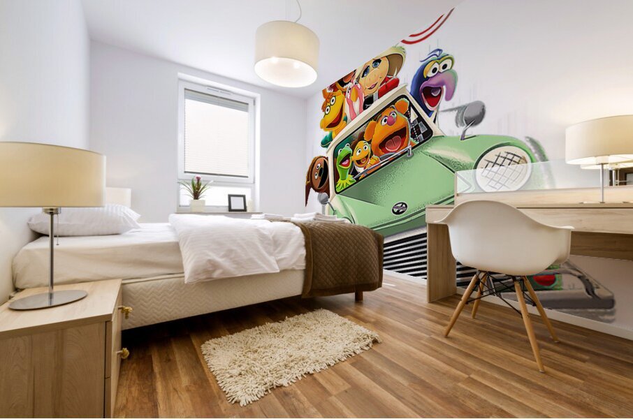 fraggle 26 Mural print