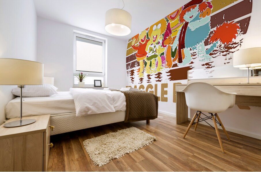 fraggle 27 Mural print